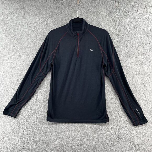 Paradox Merino Blend DriRelease Pullover Mens ¼ Zip Merino Wool Base Layer - Picture 1 of 10